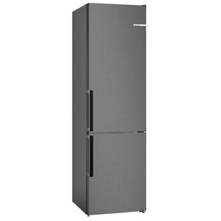 Bosch KGN49AICT Serie 6, Frigorífico combinado de libre instalación, 203 x  70 cm, Acero inoxidable antihuellas