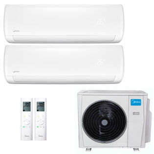 Aire Acon. MultiSplit Midea LITE 26+35