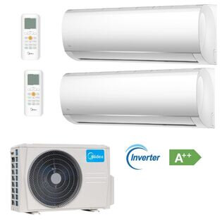 Aire Acon. MultiSplit Midea  26+26