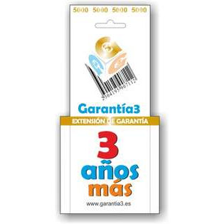 Amplia 3+3 años la garantia por 5000€