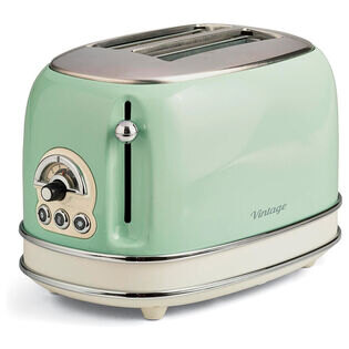 Tostador Ariete 2 Ranuras Vintage Verde 155/14