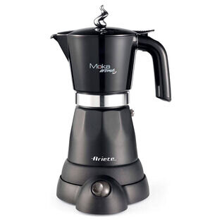 Cafetera Electrica Ariete Negra Moka Aroma 1368