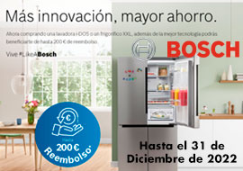 Bosch Caashback de hasta 200 euros